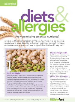 allergies Diets