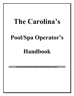 North Carolina - The Pool Professor