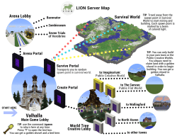 Server Map - Lion Minecraft