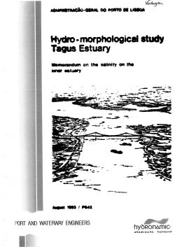 Hydro-morphological study
