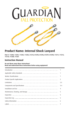 Guardian Internal Shock Lanyard - Categories On Atlantic Equipment