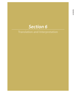 Section 6 - South West LHIN