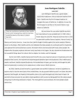 Juan Rodriguez Cabrillo