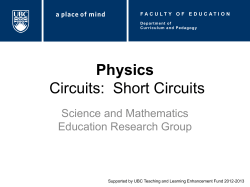 Physics Circuits: Short Circuits