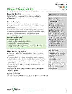 Rings of Responsibility - Beresford School District