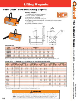 Model CREM Catalog - The Caldwell Group