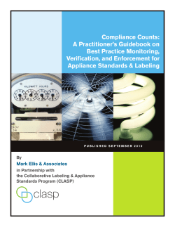 Compliance Counts: A Practitioner`s Guidebook on Best Practice