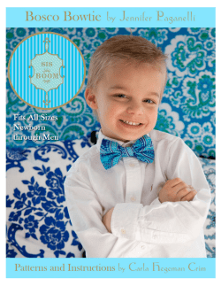 Bosco Bow Tie