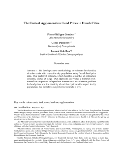 Full text  - Paris School of Economics