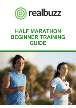 Half marathon beginner training guide - Training Zones