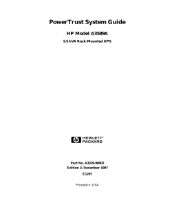 PowerTrust System Guide