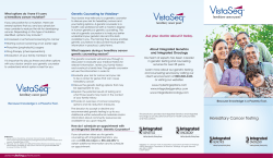 Hereditary Cancer Testing