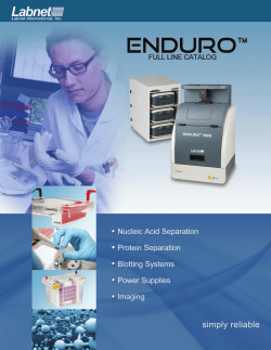 ENDURO&trade; Catalog - Labnet International
