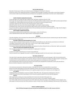 FDR`S SECOND NEW DEAL - Warren County Schools