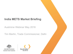 India METS Market Briefing