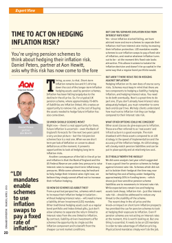 time to act on hedging inflation risk?