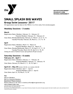 small splash big waves