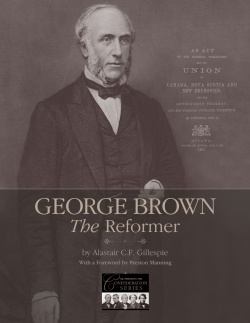 George Brown - Macdonald