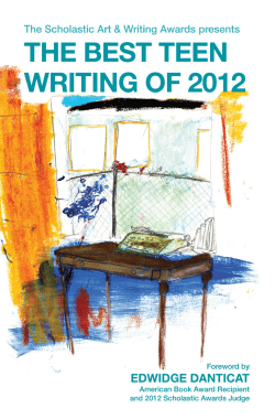 The Best Teen Writing of 2012
