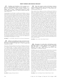 meat science and muscle biology - American Society of Animal