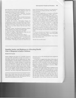 Equality, Justice, and Rightness