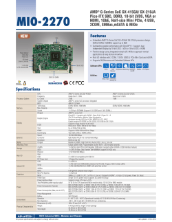 MIO-2270 - Advantech