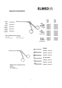 sinoscopy instruments - primax german instruments