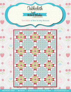 Tablecloth - Riley Blake Designs