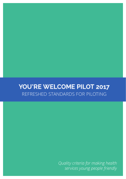 You`re Welcome Pilot 2017
