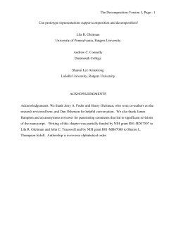 The Decomposition-Version 3, Page