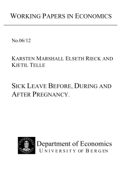 Department of Economics