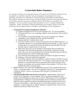 Crosswinds Rules Summary - Atlantic States Management