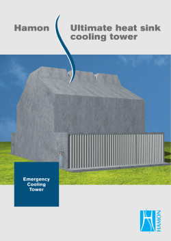 Hamon Ultimate heat sink cooling tower