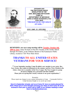 September 2009 - Department of Michigan