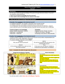 Teacher notes - ActiveHistory