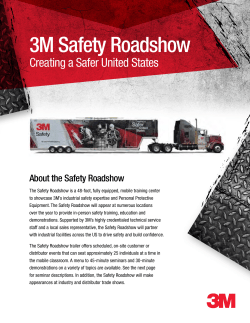 3M Safety Roadshow