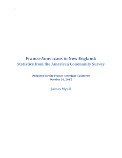 Franco-Americans in New England