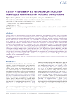 Signs of Neutralization in a Redundant Gene