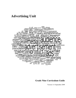 Advertising Unit - Portland Public Schools