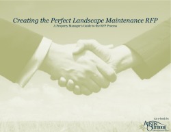 Creating the Perfect Landscape Maintenance RFP