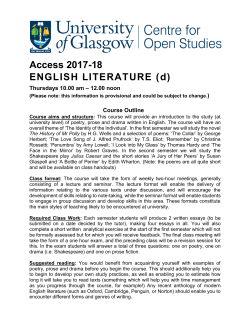 Access 2017-18 ENGLISH LITERATURE (d)