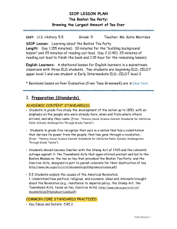 SIOP Lesson Plan- BTP- Katie Morrison