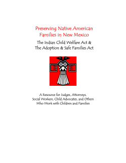 Preserving Native American Families in New Mexico