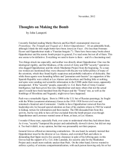 Making the bomb - Dartmouth Math Home