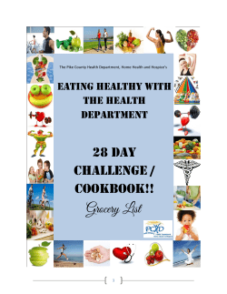 Complete cookbook - Pike County Health Department, Home Health