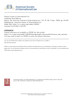 Famine Crimes in International Law