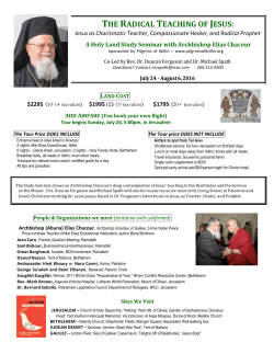 the radical teaching of jesus