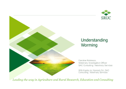 Understanding Worming - Scottish Smallholder Festival