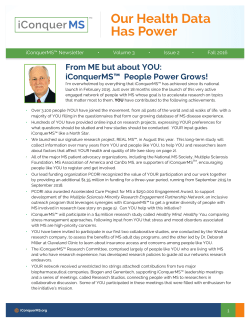 Our Health Data Has Power