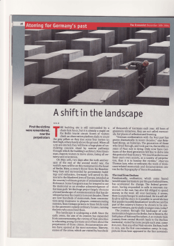 A shift in the Landscape